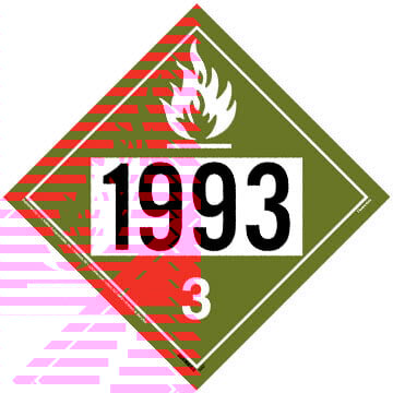 1993 Class 3 DOT Decal