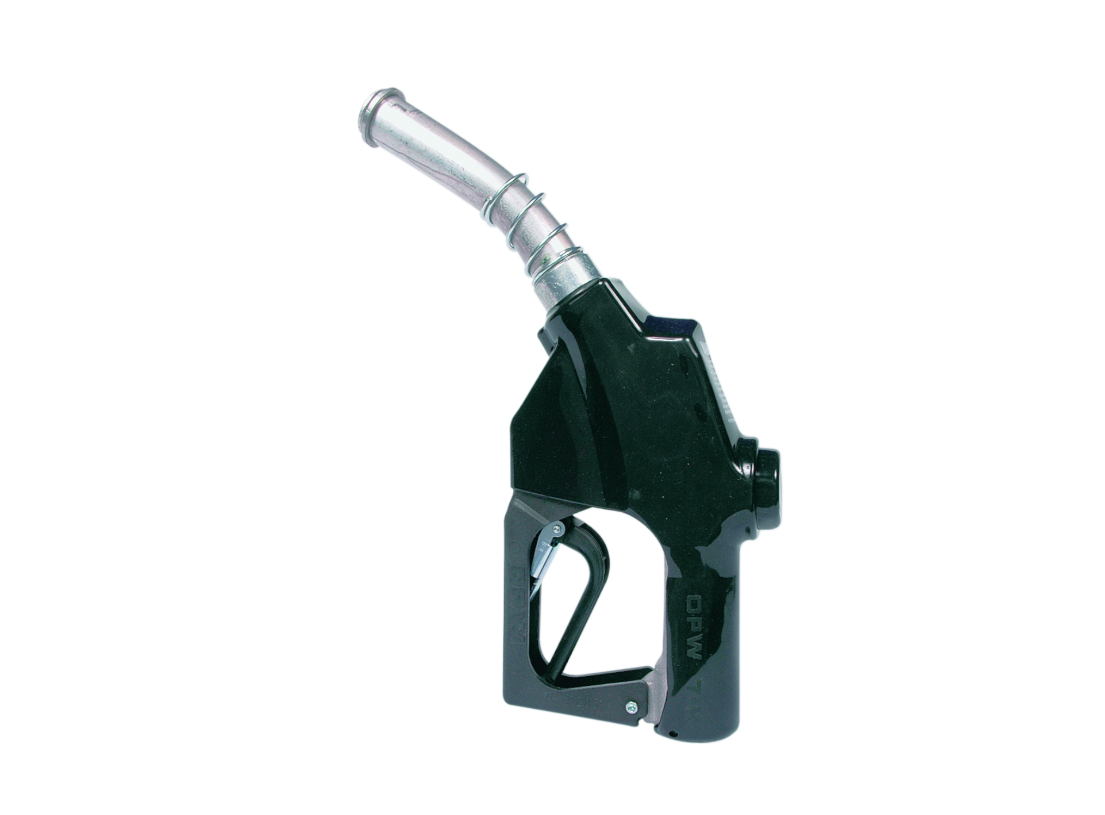 1" NOZZLE, BLACK, 3 POS RACK W/ SPOUT RING, NON UL LISTED