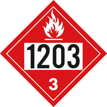 1203 Class 3 DOT Decal